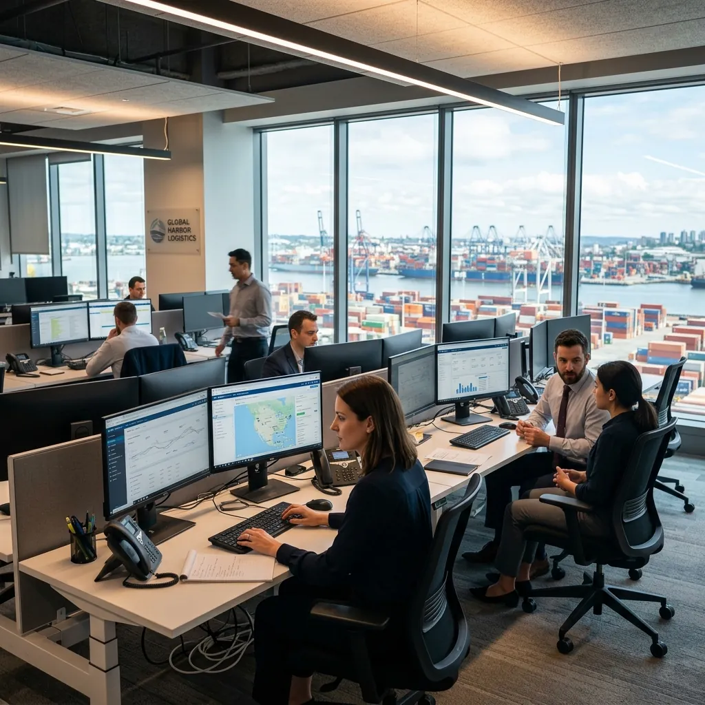 Swift Sail Shipping Executive Logistics Desk